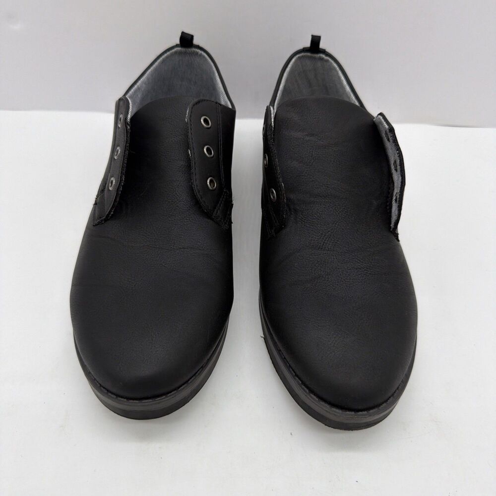 Wonder Nation Boys Dress Shoes Size 6 Black Memory Foam Oxford BBWN41FM005L